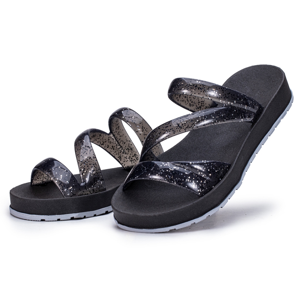 Papete Sandália Birken Gliter Soft Conforto
