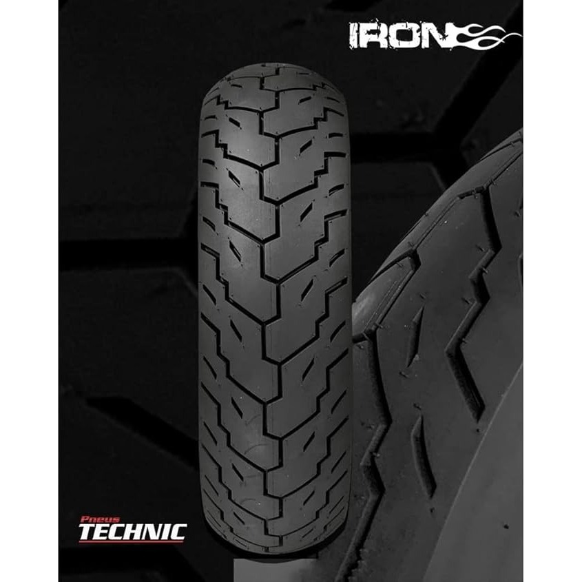 Detalhes do Pneu Technic IRON 130-90-15 66S TL Traseiro Virago 250 / Mirage 250