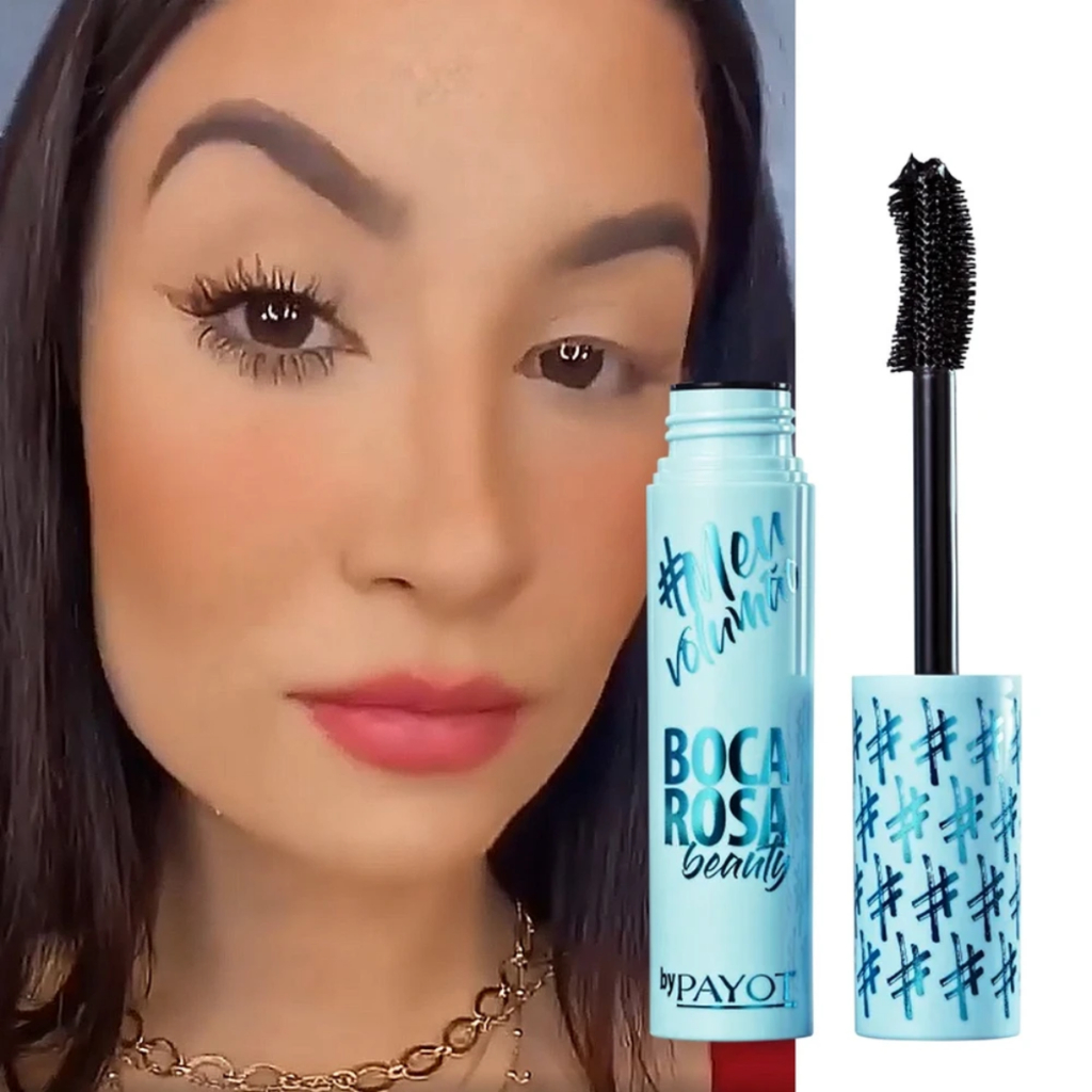 Máscara de Cílios Meu Volumão Boca Beauty Rosa by Payot Volume cor Preta
