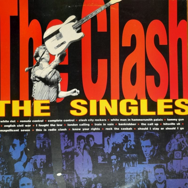 The Clash-The Singles-lp-vinil mídia zerada