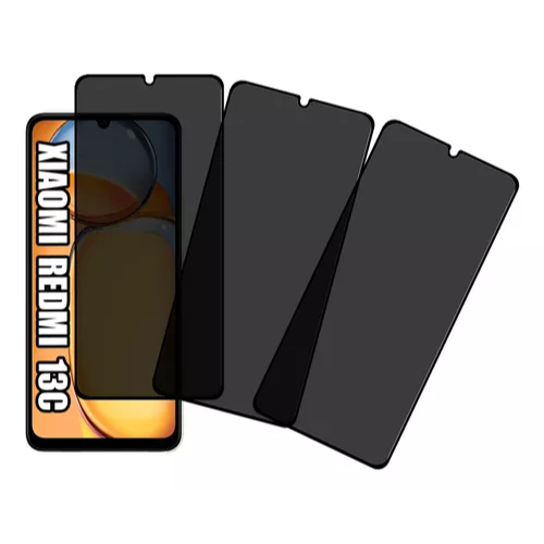 Kit 3 Películas De Privacidade 3d Para Xiaomi Redmi 13c em Oferta na Shopee
