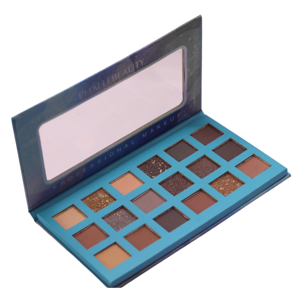 Paleta de Sombras Colors 18 Cores PhálleBeauty PH7002 em Oferta na Shopee