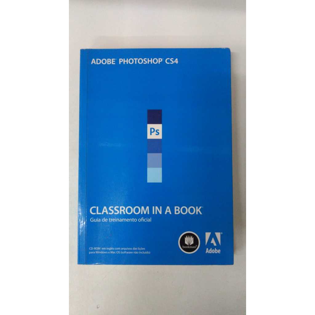 Livro Classroom In A Book Adobe Photoshop Bookman 11105