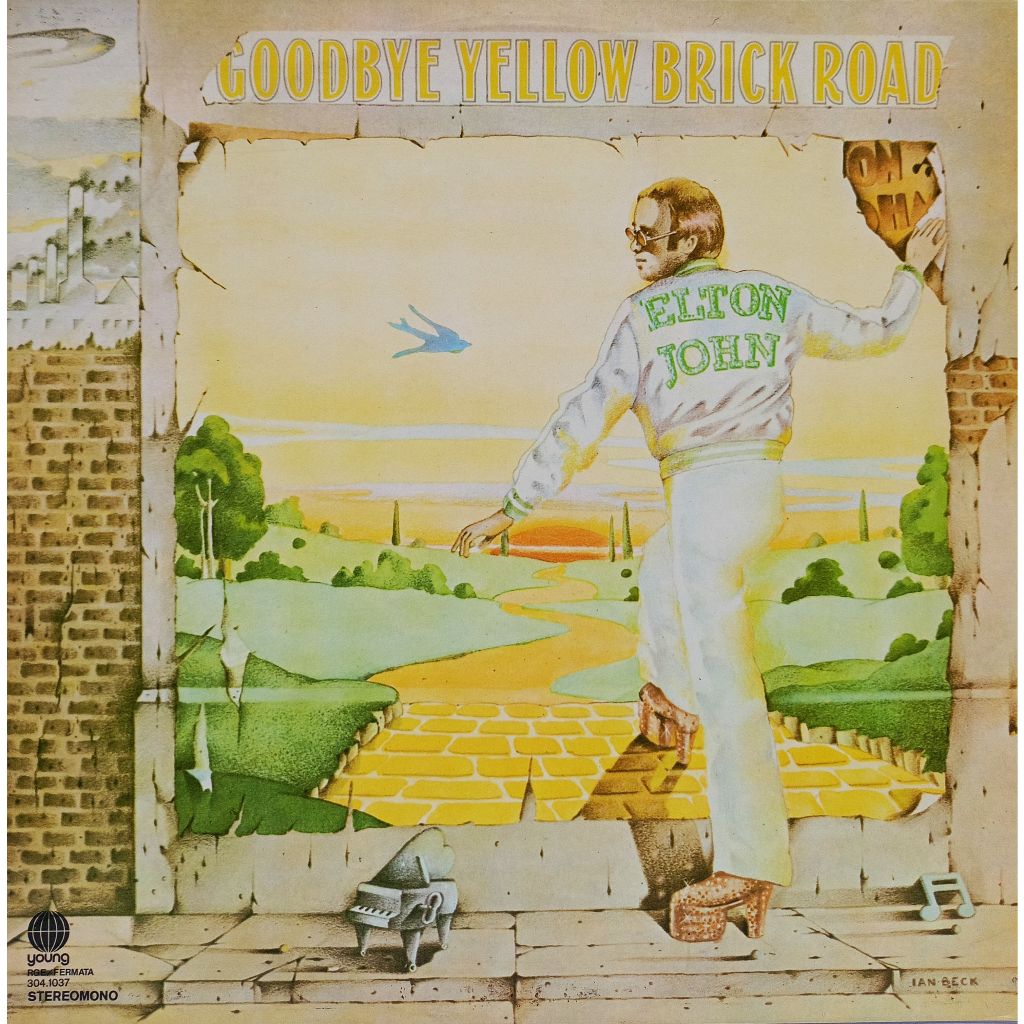 Lp Elton John - Goodbye Yellow Brick Road - 1973 Excelente