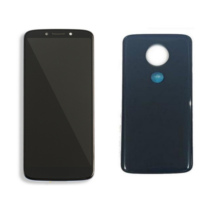 Tela Display Lcd Touch Para Moto G6 Play + Tampa + Película