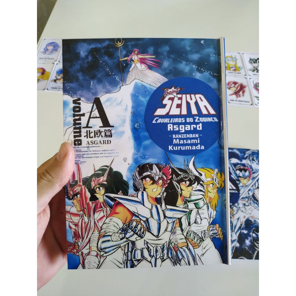 Mangá Artesanal   Saint Seiya: Asgard Completo Capa Dura  em Português