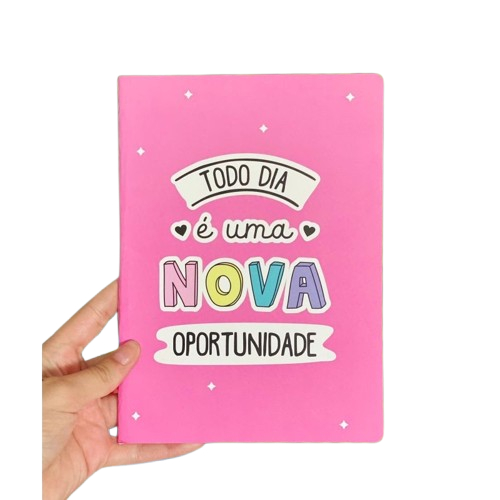Caderno Anotações Brochura Capa Flex A5/15x21cm/32 folhas