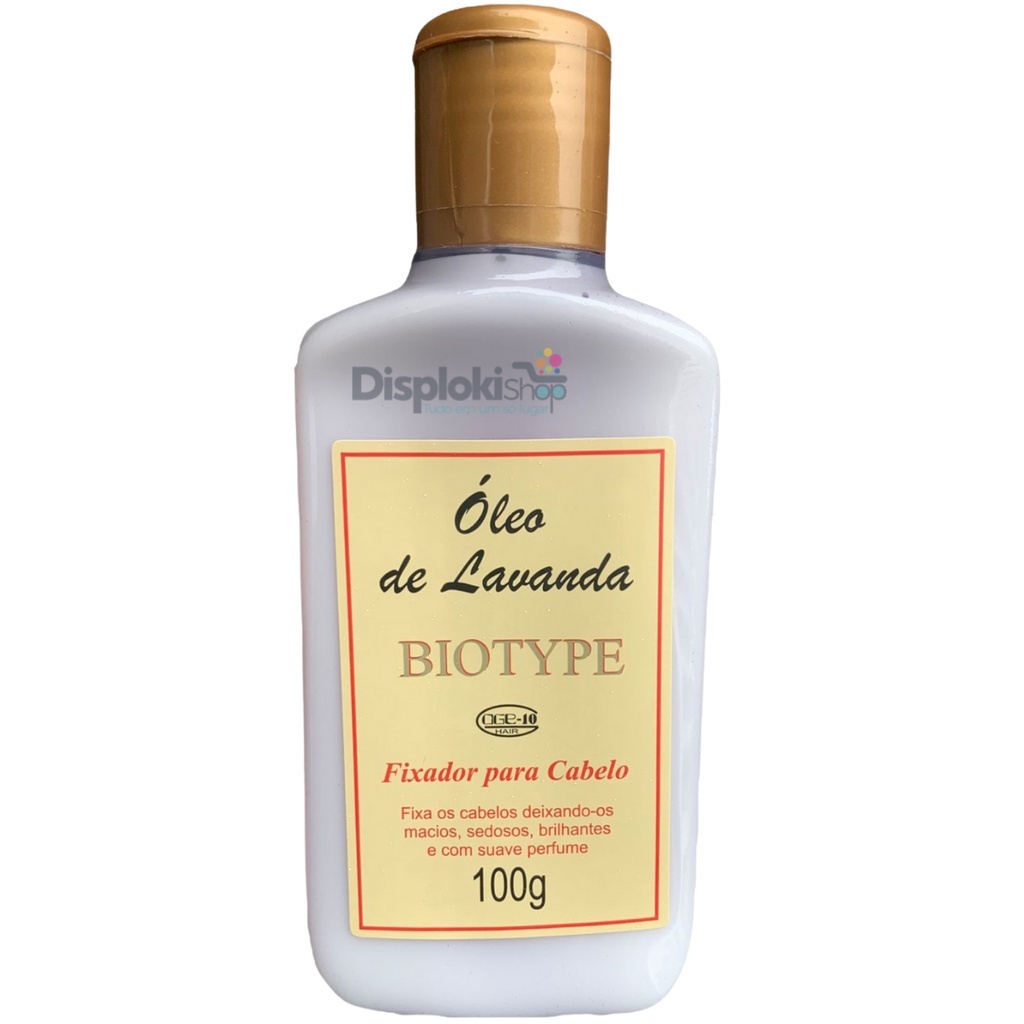 Oleo De Lavanda Biotype Fixador Para Cabelo 100gr