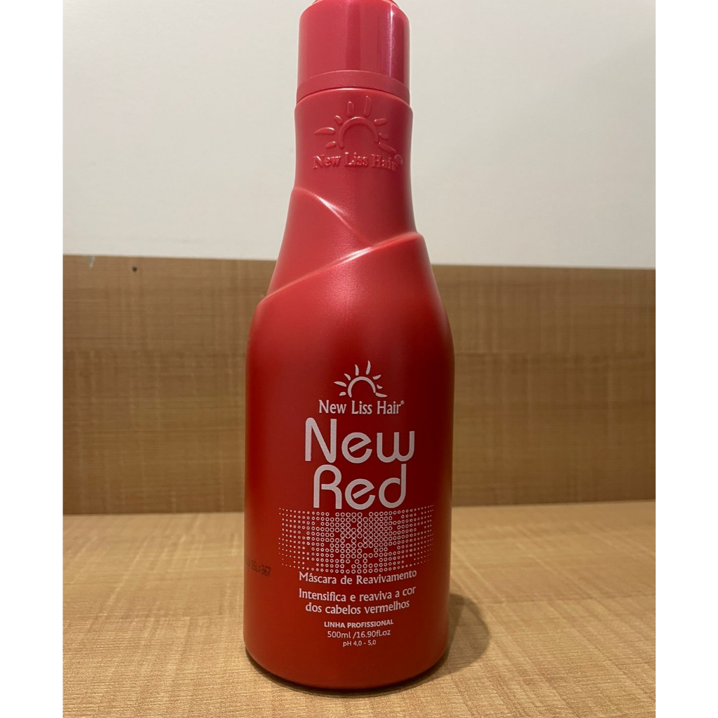 Matizador Red new liss Hair Revive a cor 500ml