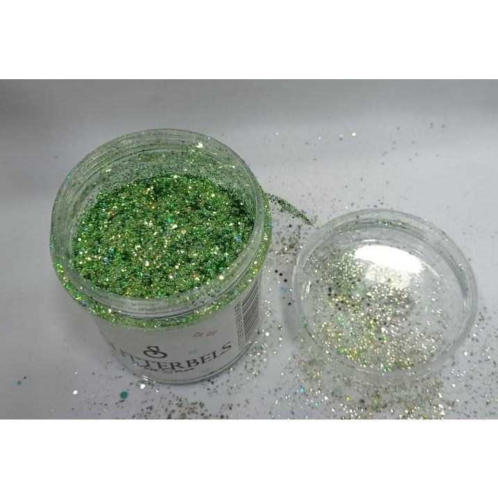POTE Com Glitter 50g Decoração Unhas Carnaval Fantasia Nail Design *Escolher Variação*