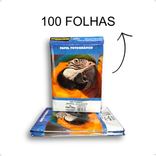 Papel Fotográfico 180 Gramas Glossy A4 50 folhas À Prova D'água Brilhante Premium  MASTER PRINT em Oferta na Shopee