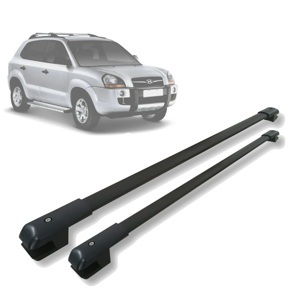 Rack De Teto Travessa Bagageiro Hyundai Tucson 2004 à 2021 Compact