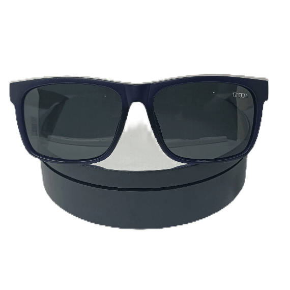 Óculos De Sol Azul Polarizado Madeira Original Bambu TOP SunGlass