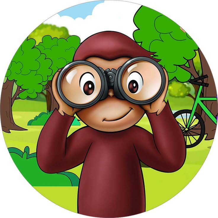 Painel GEORGE O CURIOSO  - Sublimado Tecido Helanca com Elástico em Oferta na Shopee