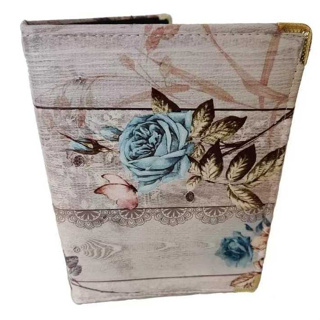 Pasta De Hino Floral  Mesclados Azul e Rosa Número 3 - 18x24 CM em Oferta na Shopee