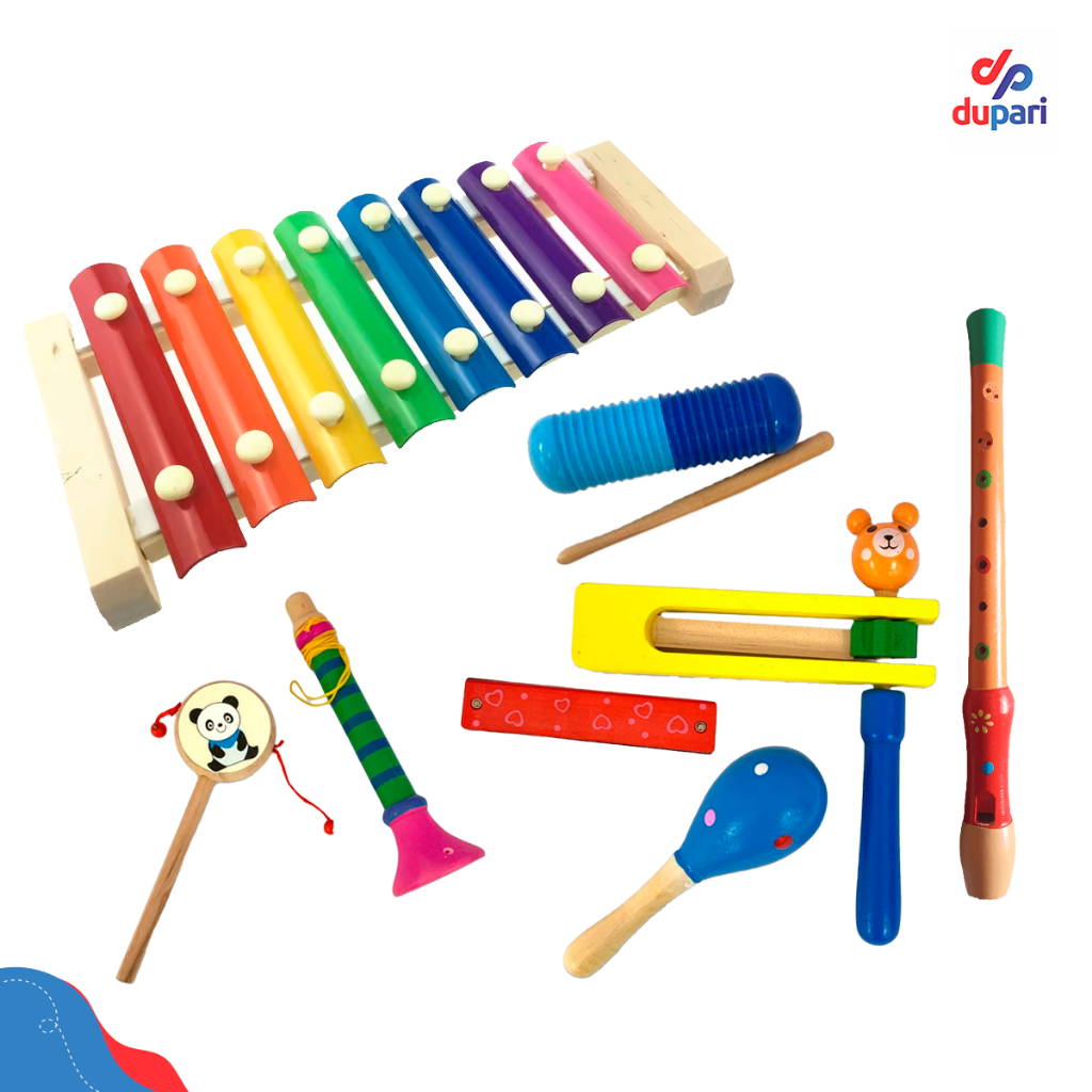 Instrumentos Musical Pedagógico MDF Brinquedos Musicais para Crianças Educativo Bebê em Oferta na Shopee