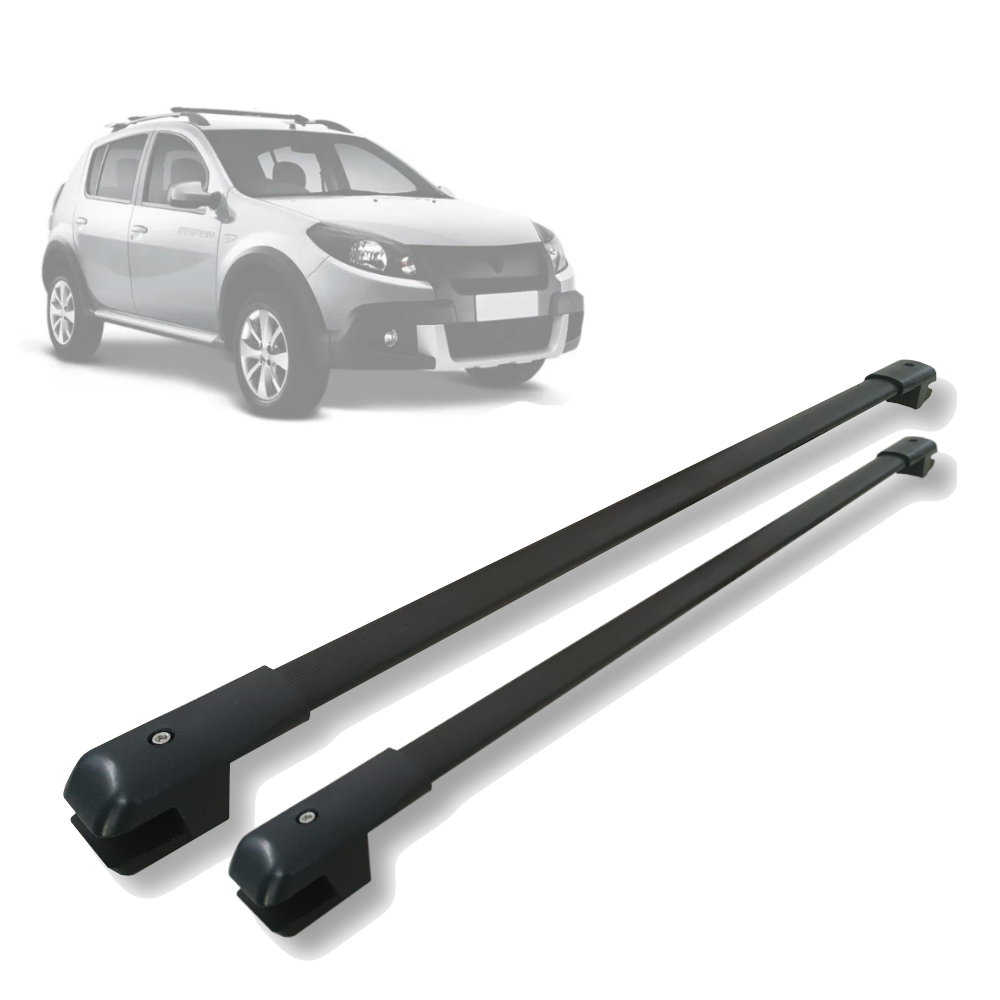 Rack De Teto Travessa Bagageiro Renault Sandero Stepway 2007 À 2014 Compact