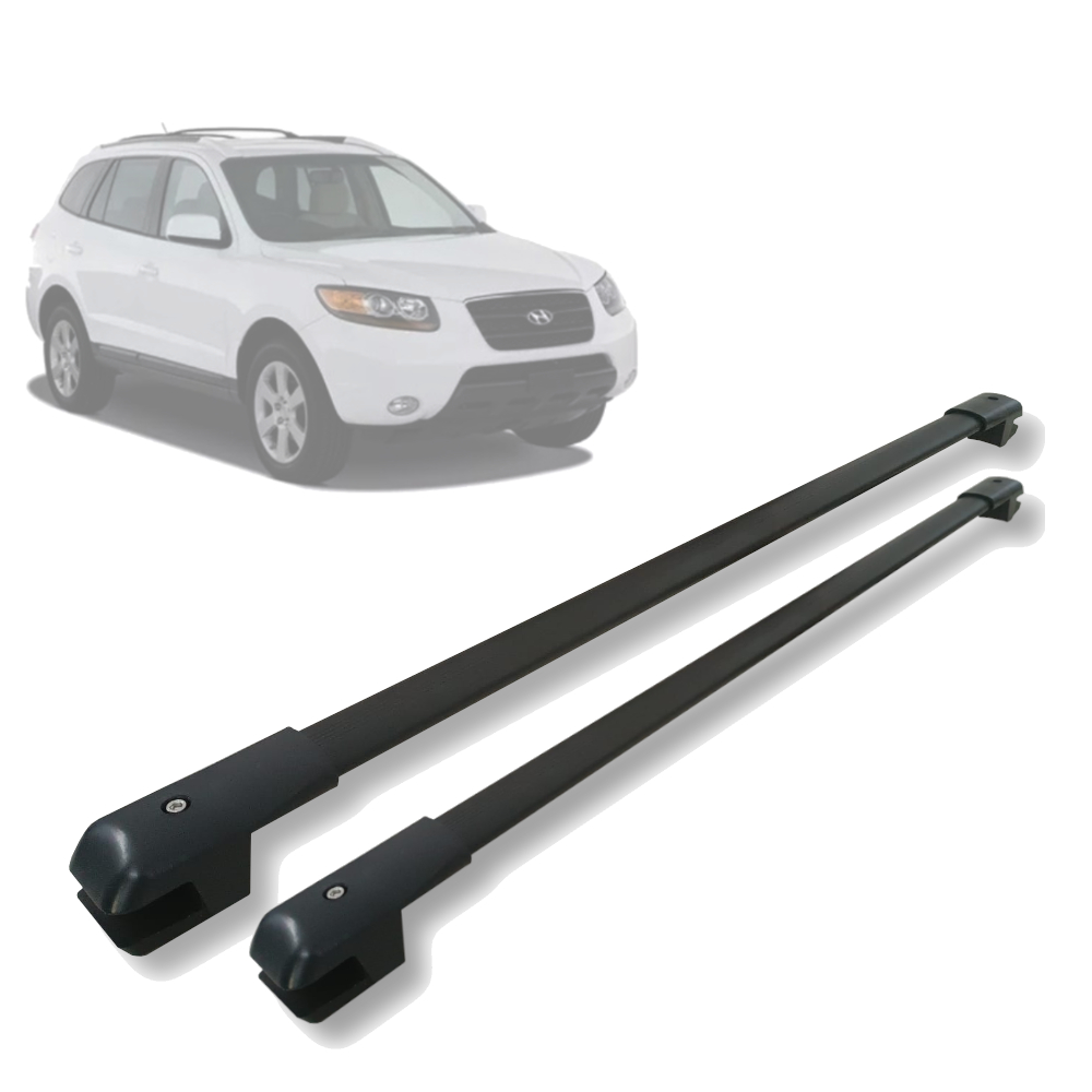 Rack De Teto Travessa Bagageiro Hyundai Santa Fé 2001 À 2010 Compact
