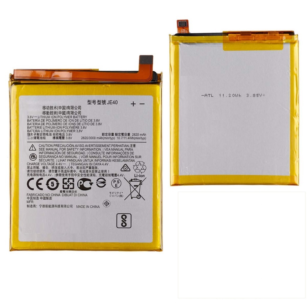 Bateira Compatível Moto One ( Xt1941-3 ) / G7 Play ( Xt1952-2 ) Je40 compatível nova de substituição