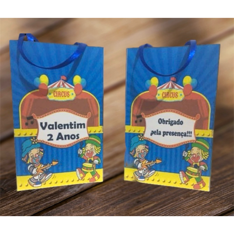 Sacolinha personalizada Patati patatá 15 unidades