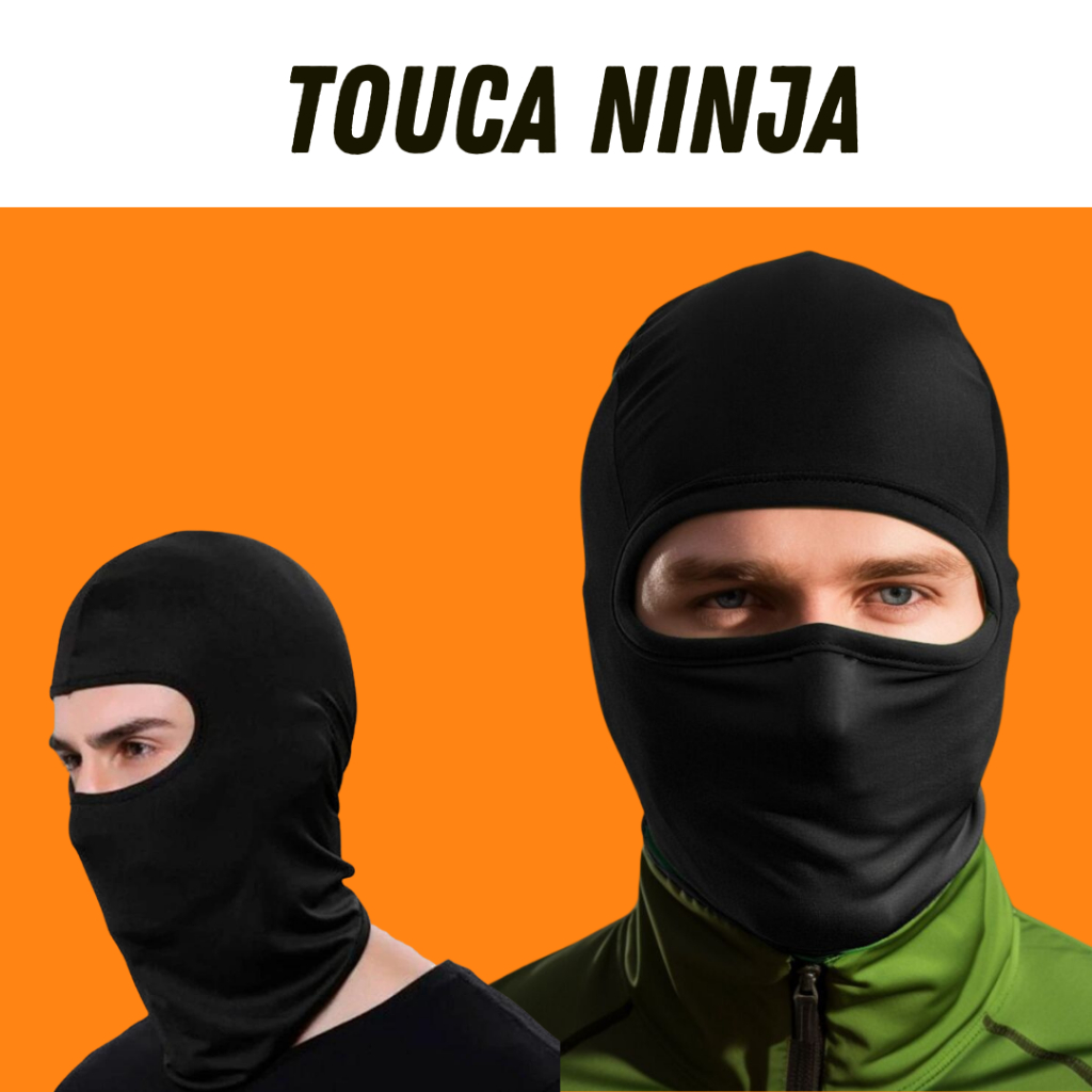 Touca Ninja Balaclava Toca UV 50+ Térmica em Oferta na Shopee