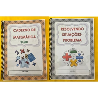 KIT MATEMÁTICA - Caderno de Situações-problema + Caderno de Matemática - 3º Ano em Oferta na Shopee