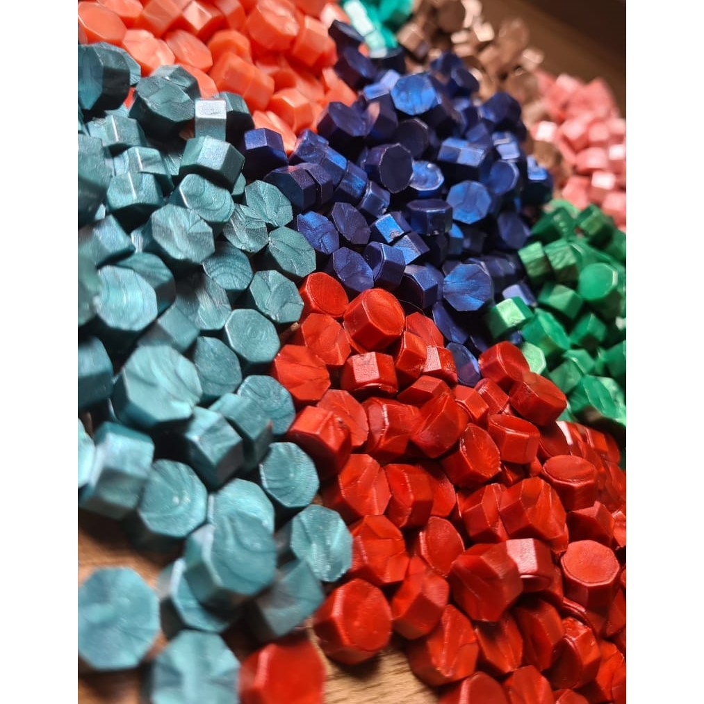 Cera para lacre Pacote com 200 unidades - Para Sinetes, cartas carimbo Vintage  Lacre de cera