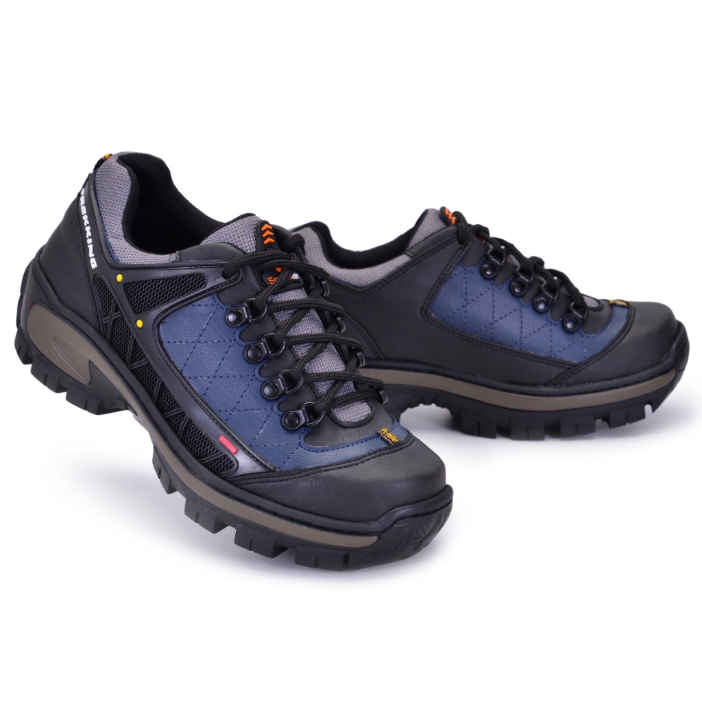 Coturno Adventure Cano Baixo Esportivo Sola Tratorada Palmilha Comfort Biqueira Reforçada