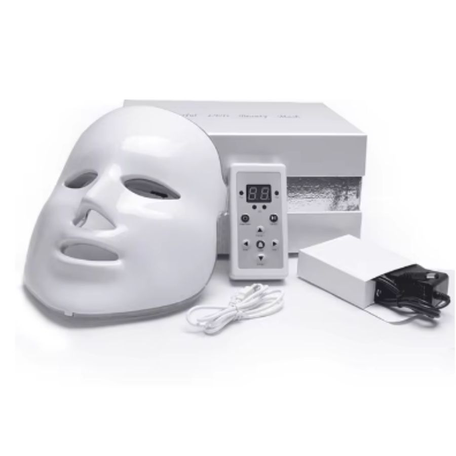 Led Terapia Mascara de Led Facial  7 Cores Estetica Fototerapia 110V/220V