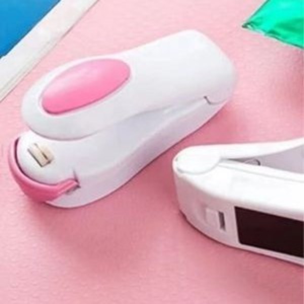 1 Máquina Portátil Seladora Plástico Para Cozinha Veda Comidas E Legumes Promoção em Oferta na Shopee