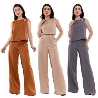 HBD Conjunto Social Gota em Alfaiataria- HBD-CON-058 em Oferta na Shopee