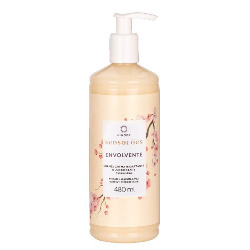 Creme Hidratante Desodorante Corporal Sensação Envolvente 480ml Hinode