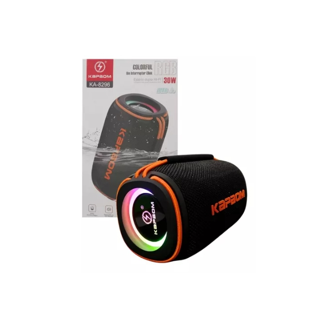 Caixa De Som Bluetooth Portátil Potente Com Alça Led Rgb Bluetooth Portátil Tws 30w em Oferta na Shopee