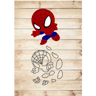 cortador homem aranha corpo modelo 2 de 6cm em Oferta na Shopee