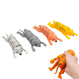 Tigre De Apertar Alivia Tensão Brinquedo Areia Squish Bal