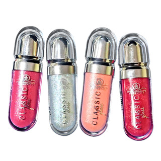 Kit 4 Gloss Labial Classic 8ml PhálleBeauty em Oferta na Shopee