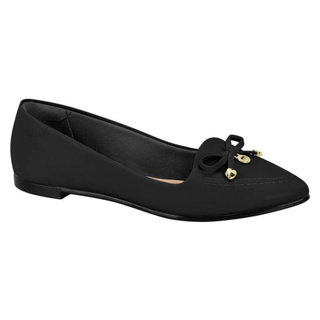 SAPATILHA FEMININA MOLECA OFICIAL NAPA PRETA BICO FINO LACINHO SUPER PRÁTICA LEVE em Oferta na Shopee