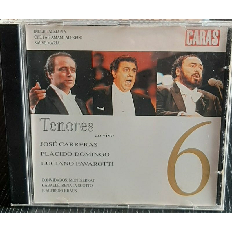CD Tenores ao vivo. Vol. 6. Revista Caras