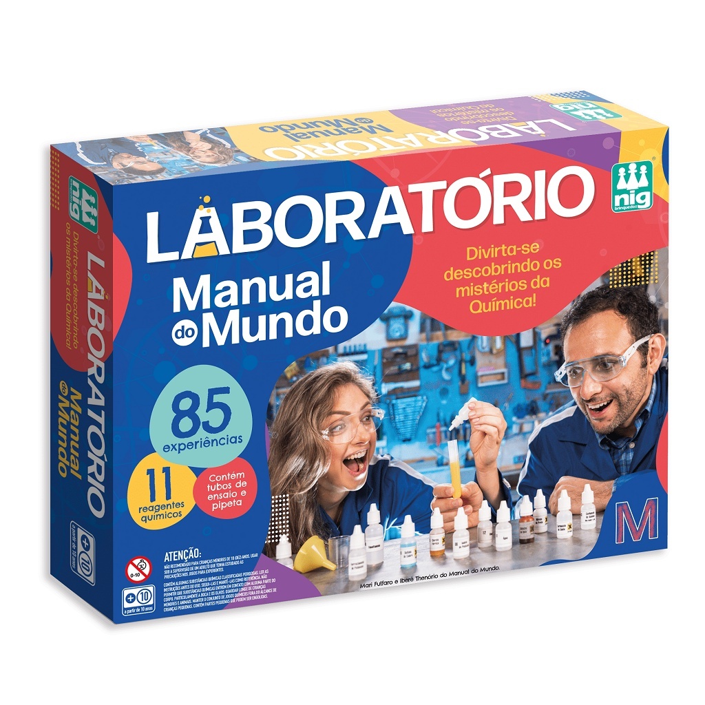 Laboratório Manual do Mundo 85 Experiência - dia das criancas - educativo