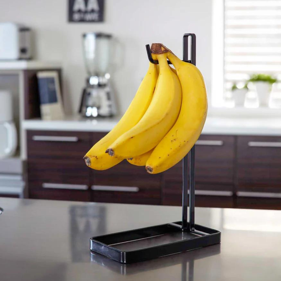 Fruteira Suspensa com Suporte de Gancho - Ideal para Bananas e Frutas