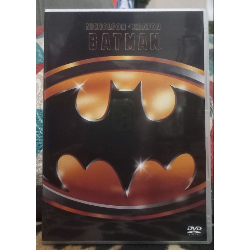 DVD BATMAN 1989 - CAPA RETRÔ VHS