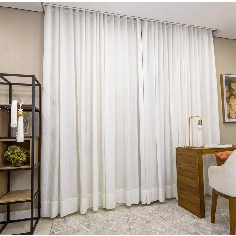 Cortina para Trilho Pronta: Onde Comprar | BuscaProdutos