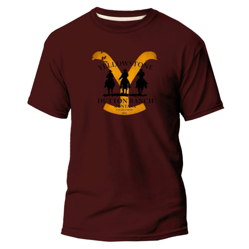 Camiseta Estampada Unissex Camisa Básica Texas Country