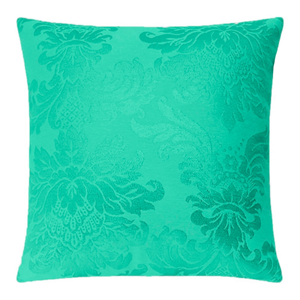 1 Capa de Almofada Avulsa c/ Zíper 40cm x 40cm Jacquard Adamascado Luxo Moderna Para Sofá Poltrona