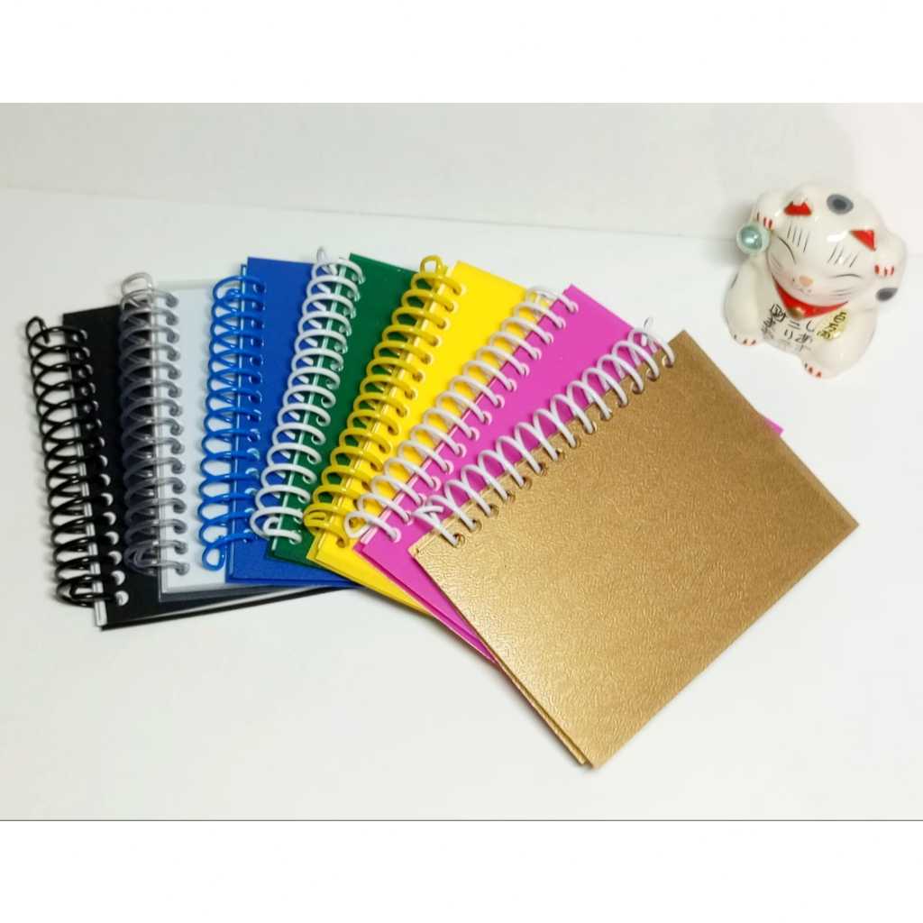 Kit MINI cadernetas  25 ou 30 unidades - 40 folhas cada em Oferta na Shopee