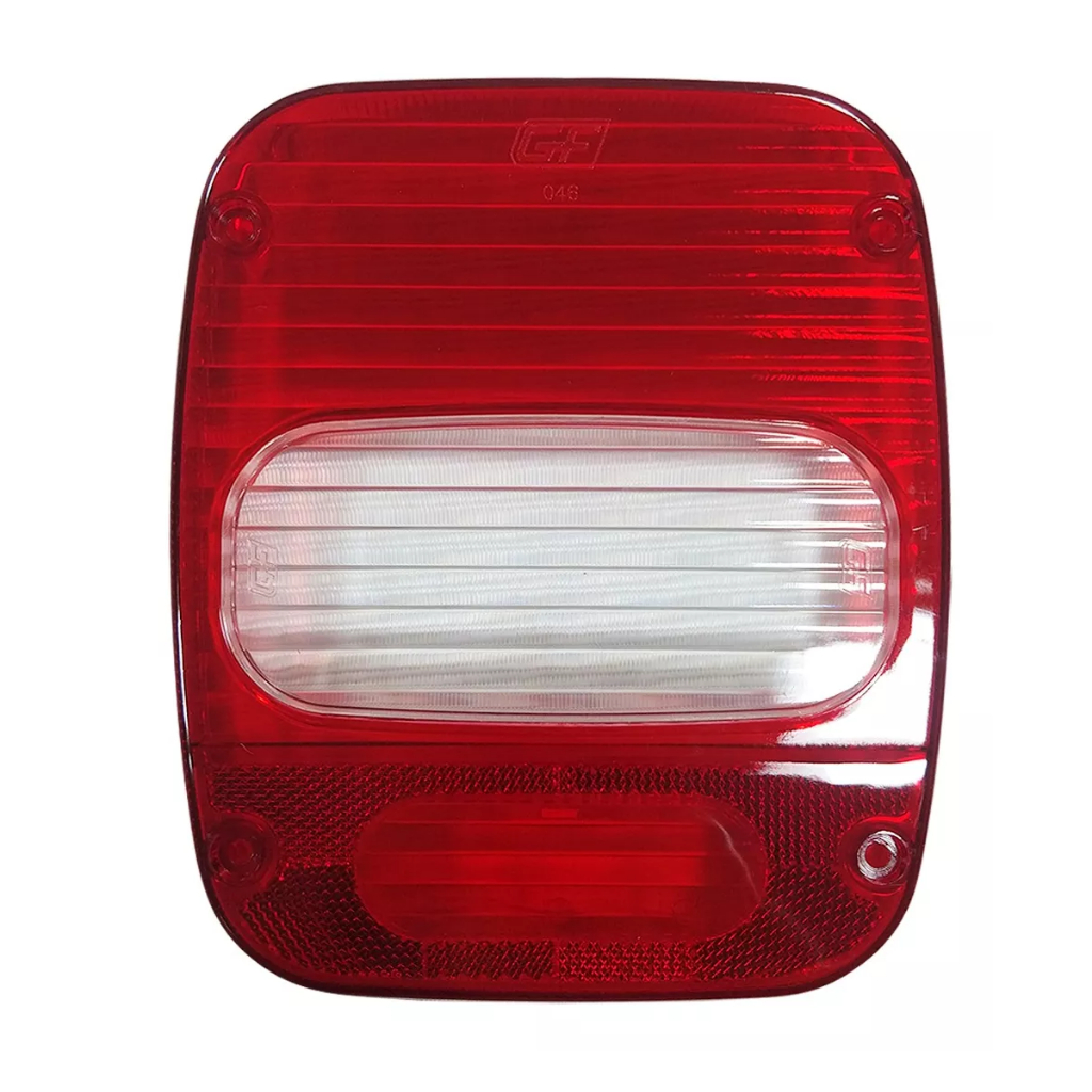 Lente Bicolor Lanterna Marmitão Vw Ford Cargo Universal