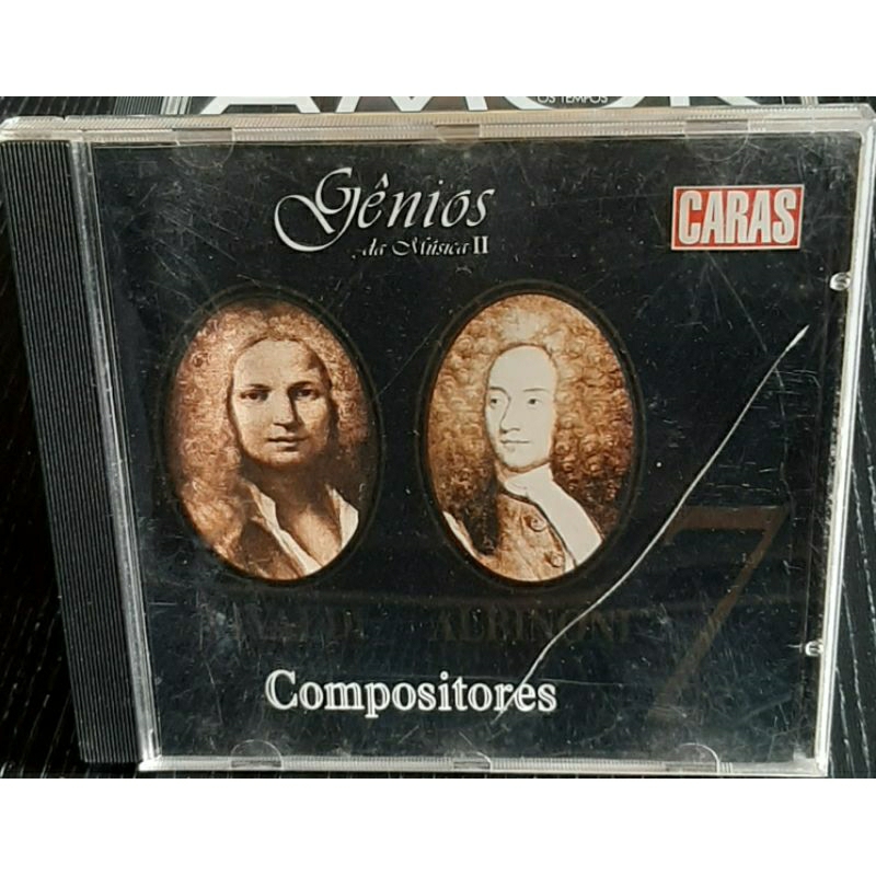 CD Gênios da Musica II. Compositores. Revista Caras