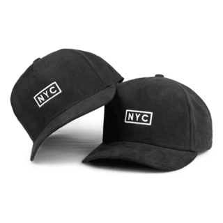 Boné NYC New York City Bordado em Camurça Aba Curva Trucker Eua Nyc  Fitão Strapback em Oferta na Shopee