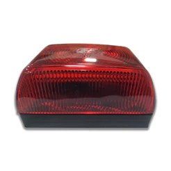 Lanterna Lateral Vermelho Baú Carreta Caminhão