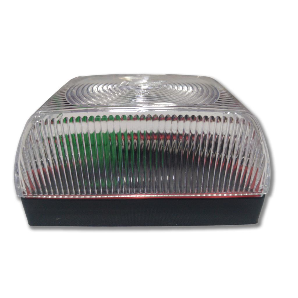 Lanterna Lateral Cristal Baú Carreta Caminhão